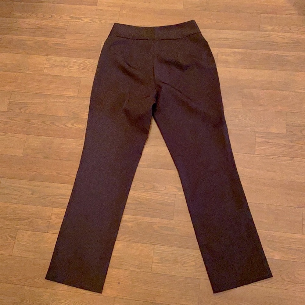 Compagnie Internationale Express marque deposee brown straight leg pants S 3/4